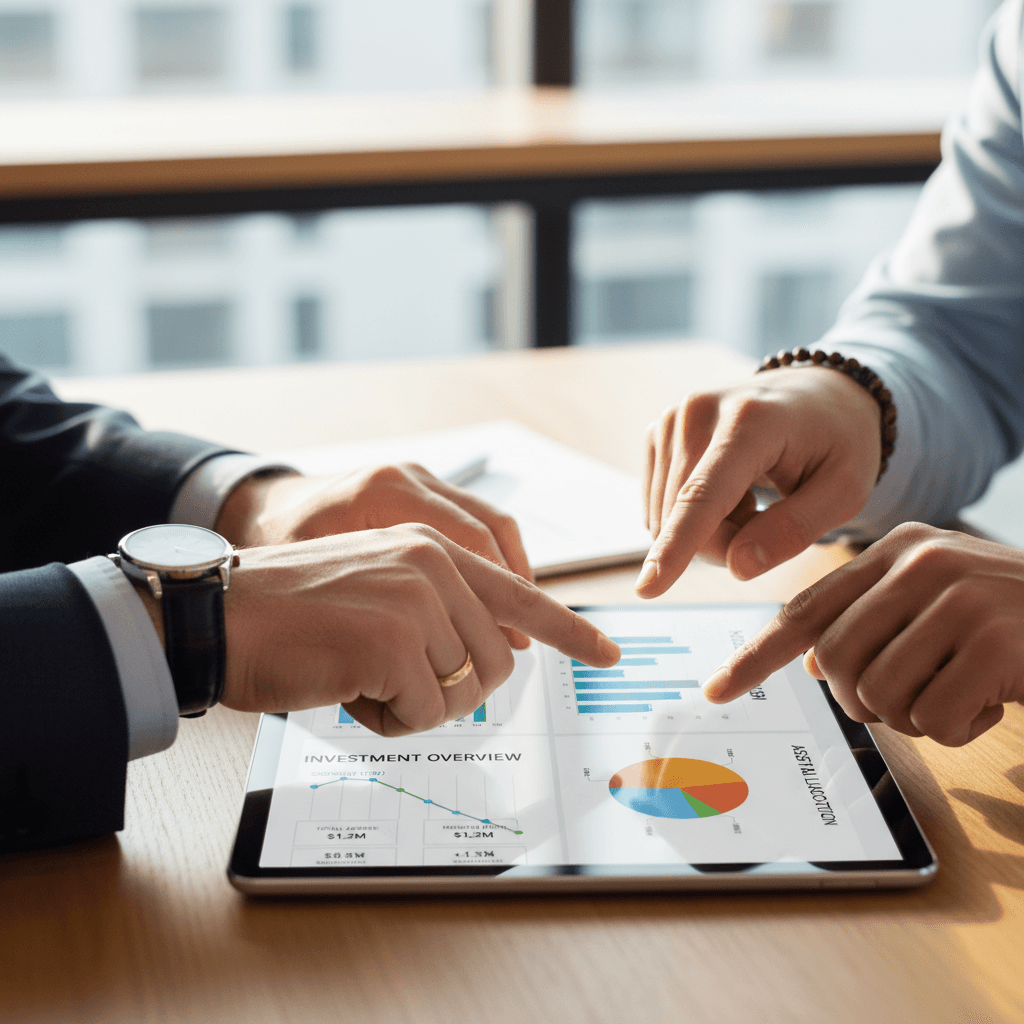 Asset recovery analysis and financial data review